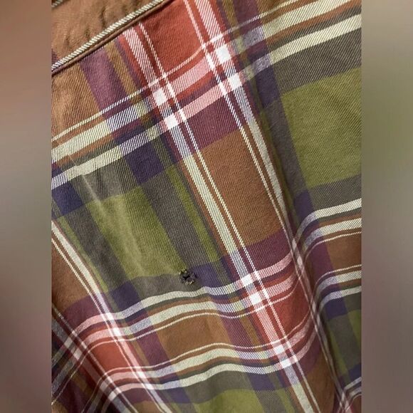 Colorful plaid / stripped button up - Picture 7 of 7